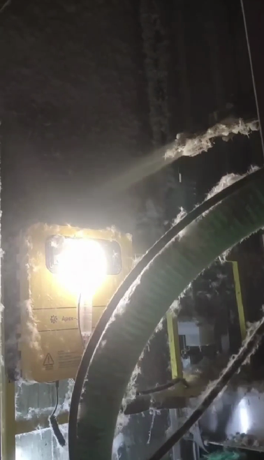 無機纖維噴涂棉電梯工程視頻